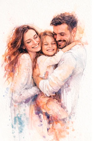 Grupo Familiar tamaño carta